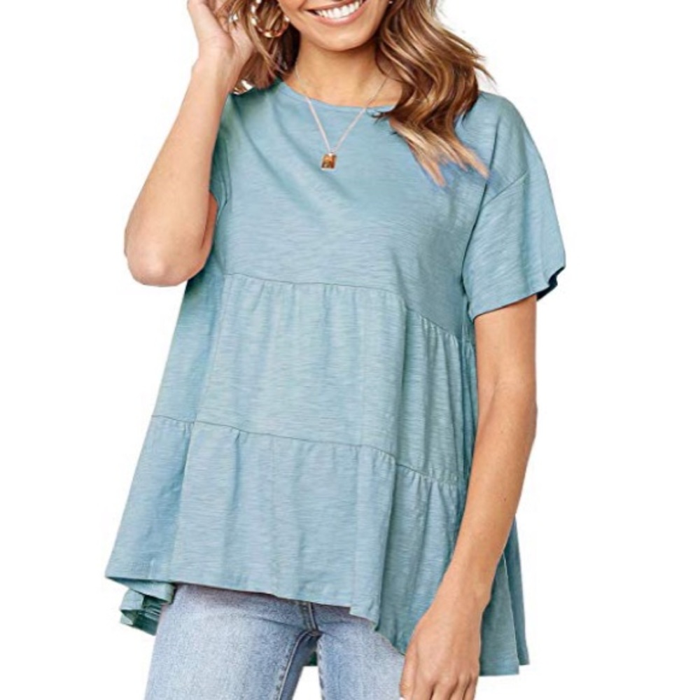 💙ASHER Womens Babydoll Blouse💙